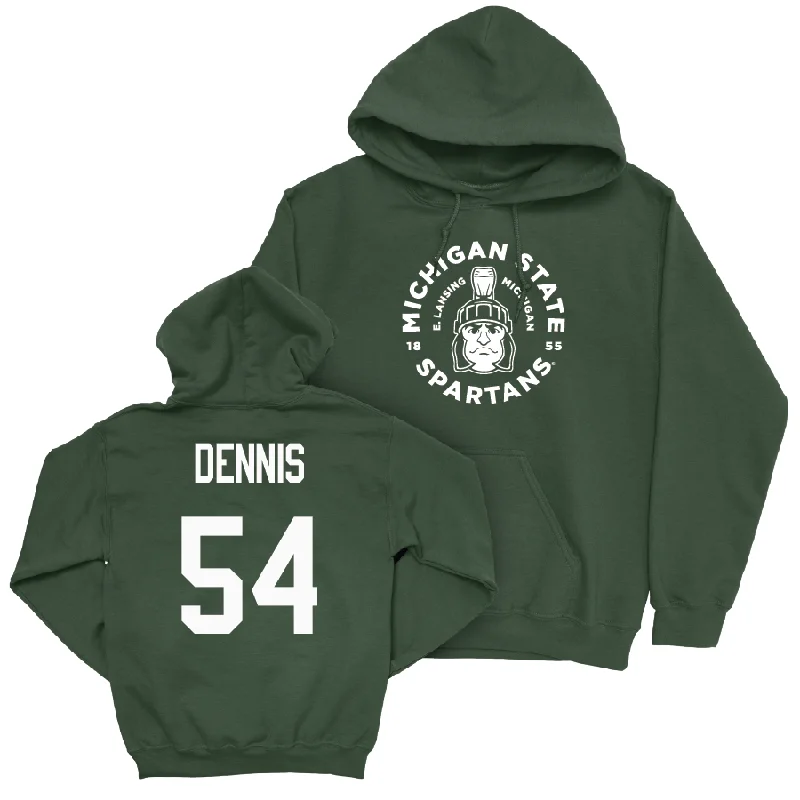 Green Football East Lansing Hoodie  - AJ Dennis