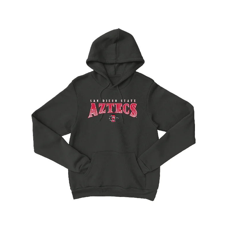 Football Black Aztecs Hoodie - Brady Anderson