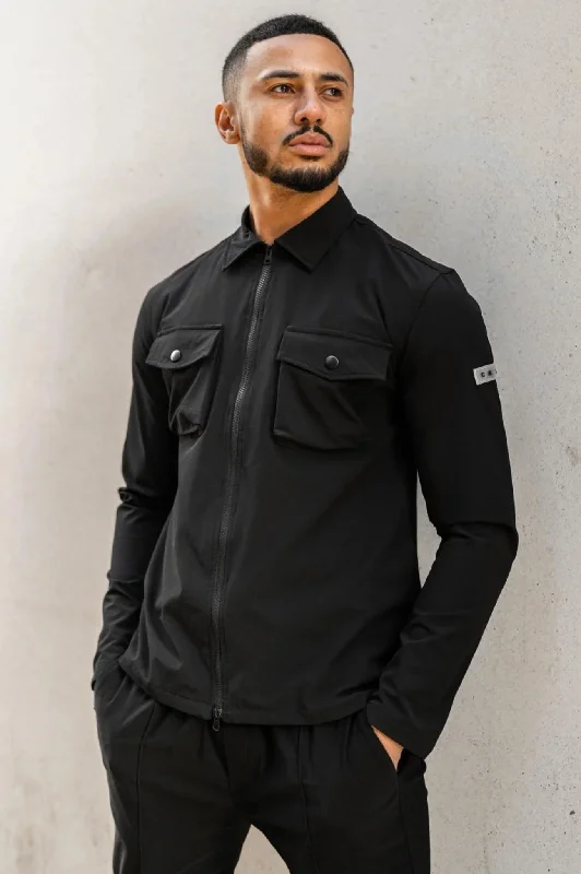 Capo BUTTON Jacket - Black