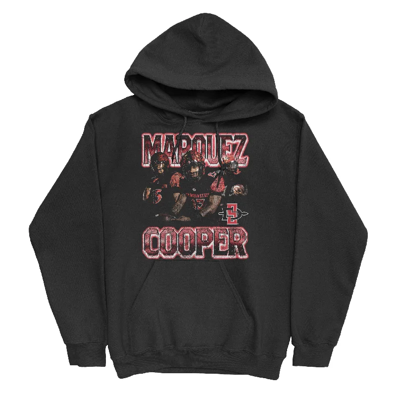 EXCLUSIVE RELEASE - Marquez Cooper Throwback Black Hoodie