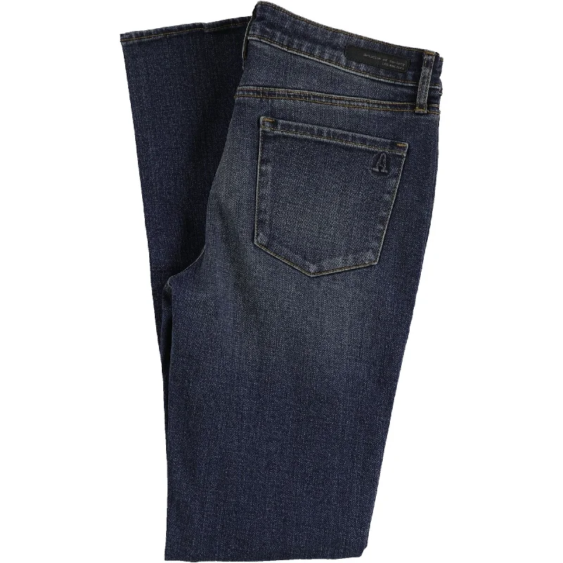 Articles of Society Womens Shannon Straight Leg Jeans, Blue, 29