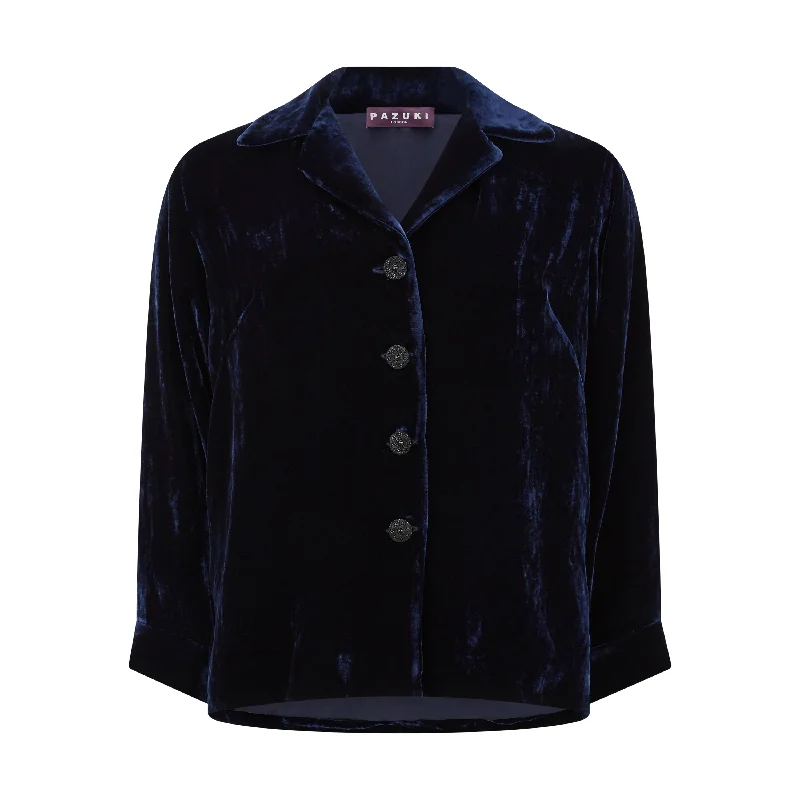 ELLEN BRACKEN VELVET JACKET