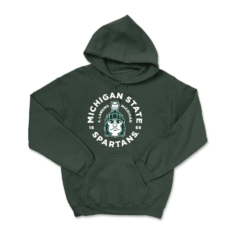 Green Football East Lansing Hoodie - Michael Masunas