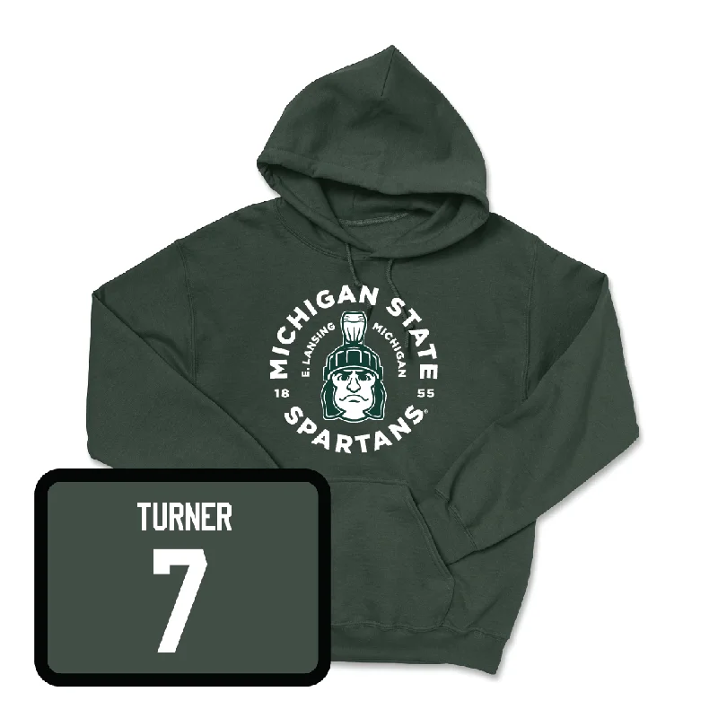 Green Football East Lansing Hoodie  - Jordan Turner