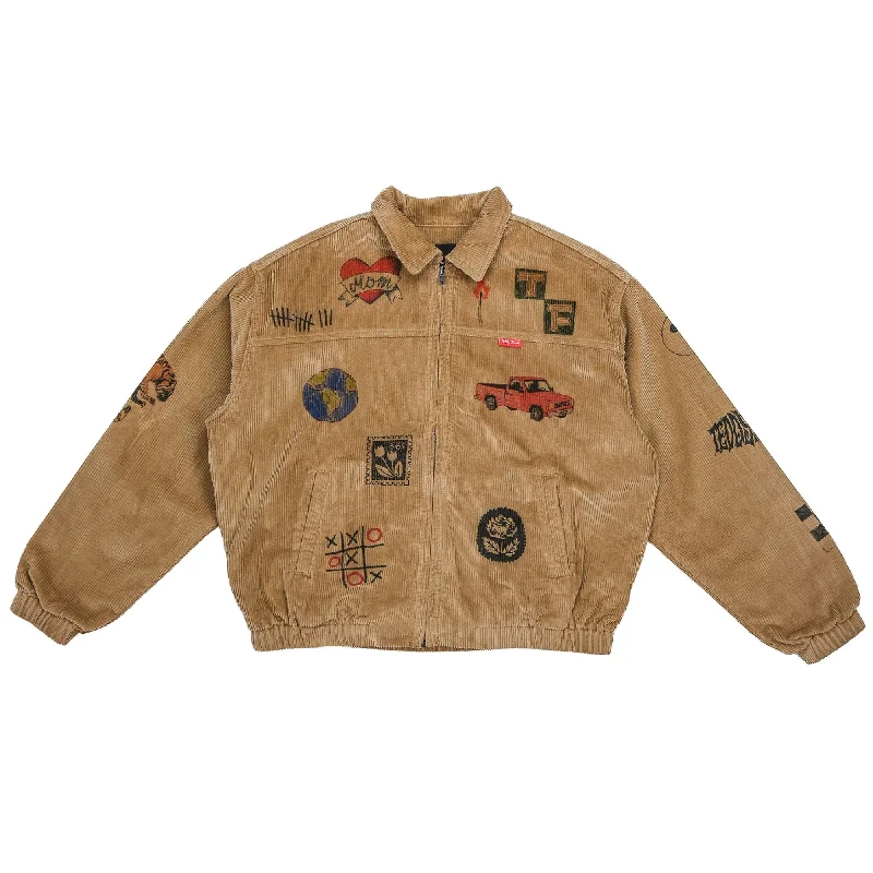 Senior Corduroy Doodle Jacket