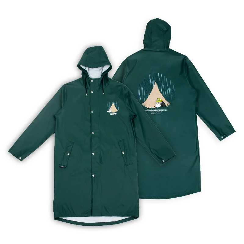 Moomin Adventure Rain Jacket - Dark Green