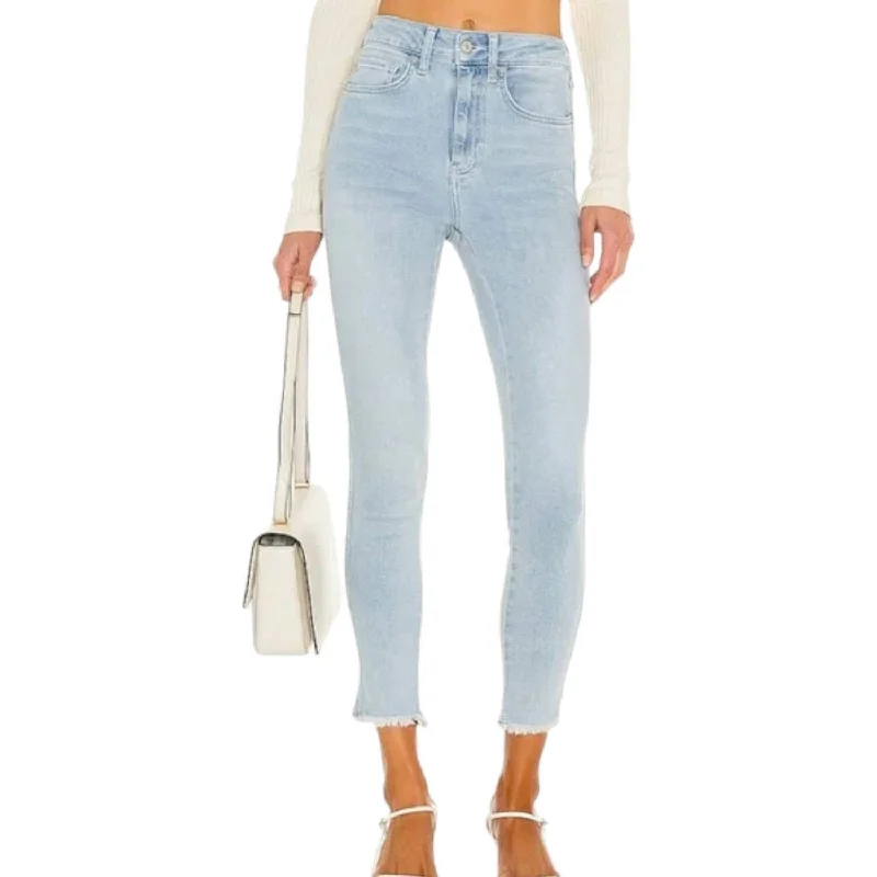 Free People - Raw High Rise Jeggings