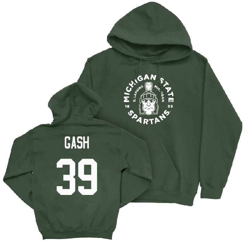 Green Football East Lansing Hoodie  - Caleb Gash