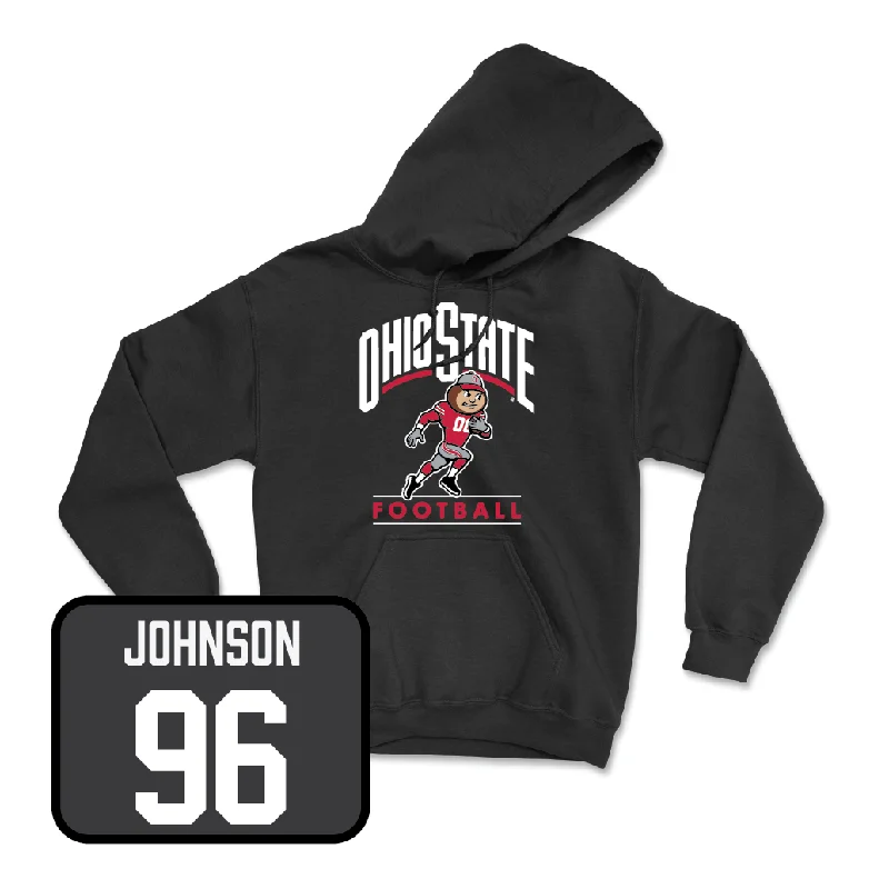 Football Black Gridiron Hoodie - Collin Johnson