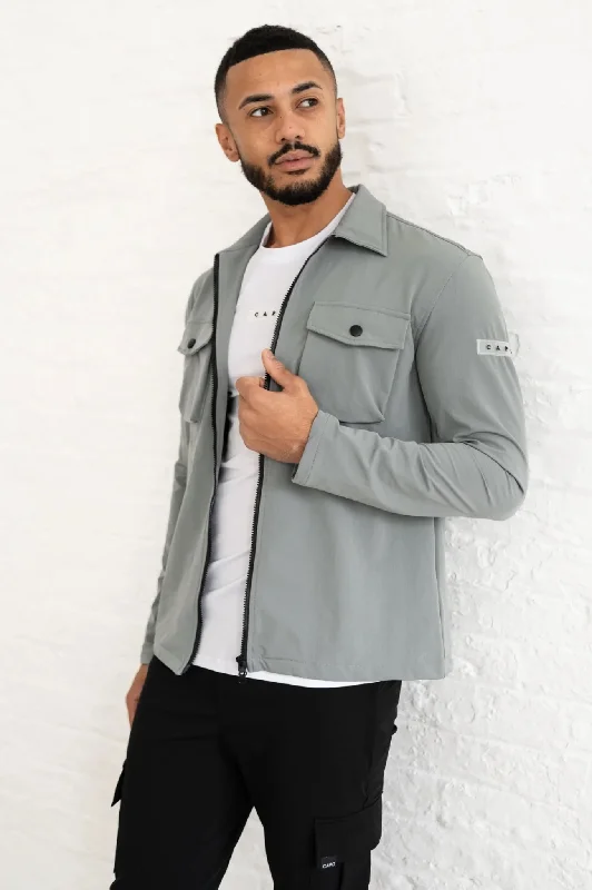 Capo BUTTON Jacket - Grey