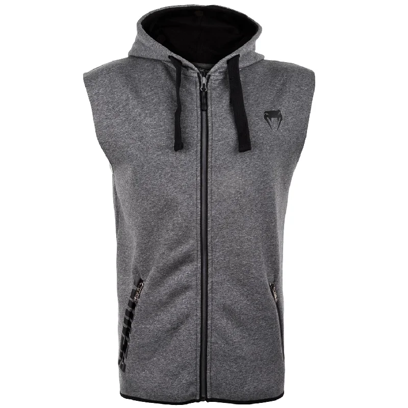 Venum Contender 2.0 Sleeveless Hoodie - Grey/Black