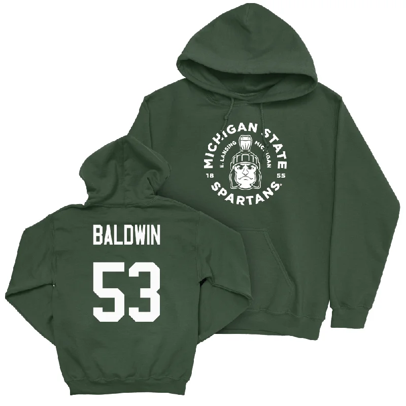 Green Football East Lansing Hoodie  - Brandon Baldwin