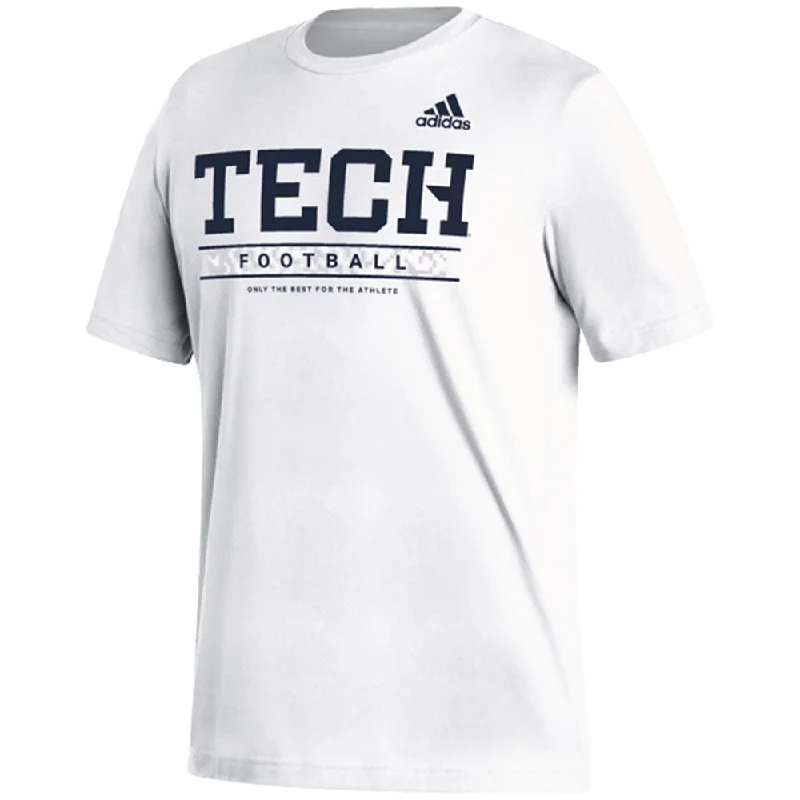 Georgia Tech Yellow Jackets Adidas House Football T-Shirt