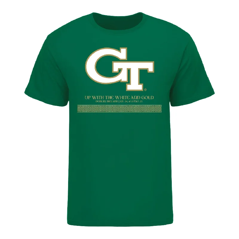 Georgia Tech Yellow Jackets Ireland Green T-Shirt