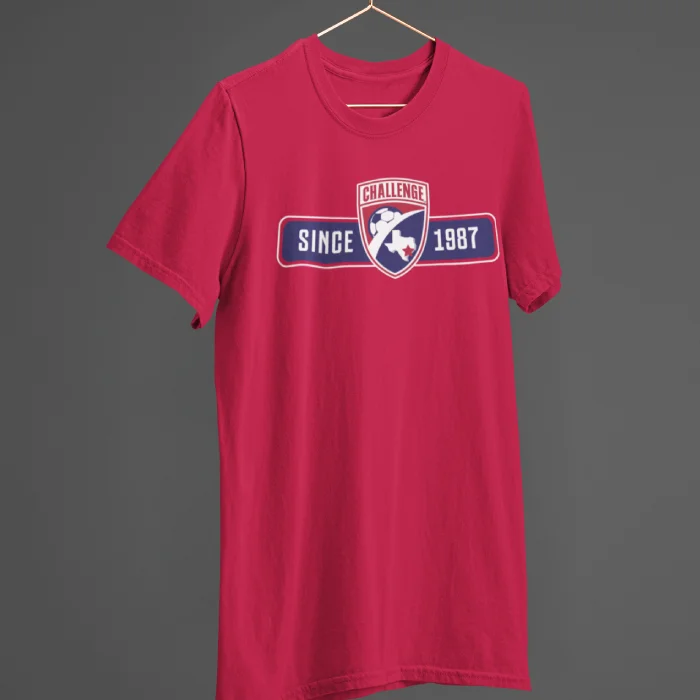 Men's Red Challenge "Since '87" Tee