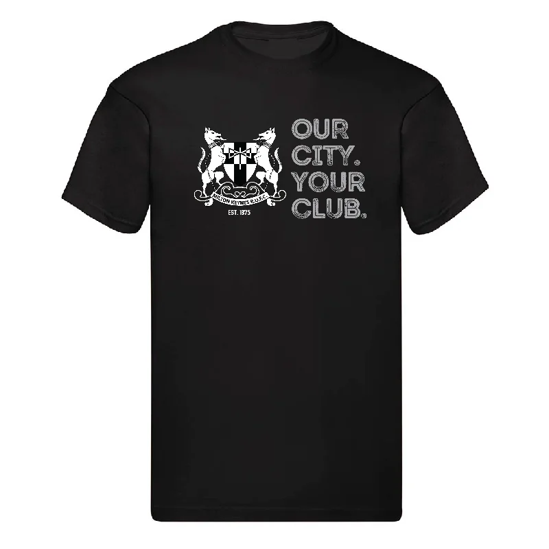 MKRUFC Supporters T-Shirt "Our Club" - Black