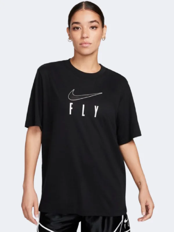 Nike Swoosh Fly Women Lifestyle T-Shirt Black