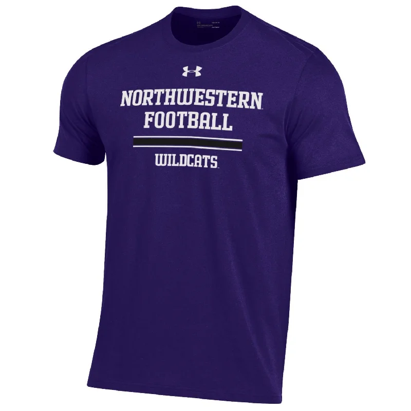 Northwestern Wildcats Youth Under Armour Sideline T-Shirt