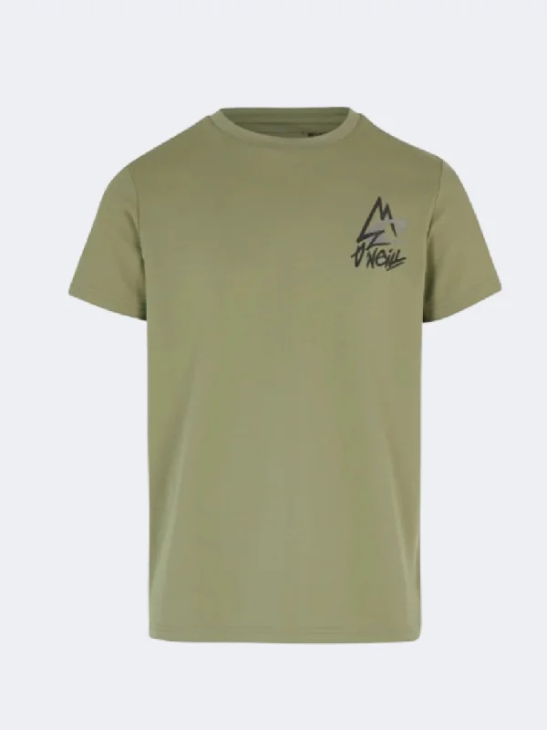 ONeill Traveler Series Platinium Men Lifestyle T-Shirt Lichen Green