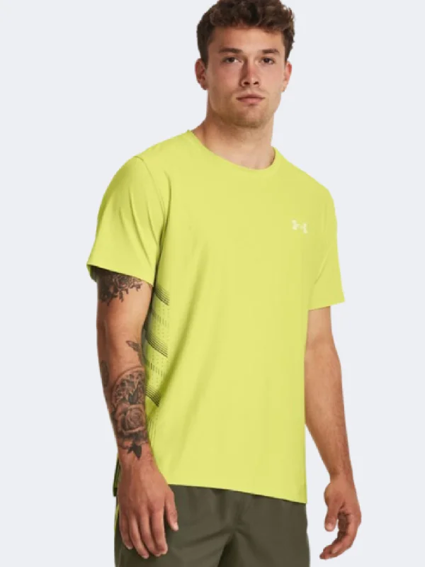 Under Armour Iso Chill Men Running T-Shirt Lime/Marine Green