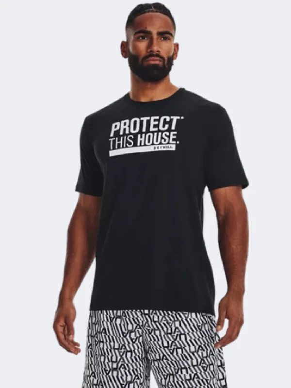 Under Armour Protect This House Men Training T-Shirt Black/White