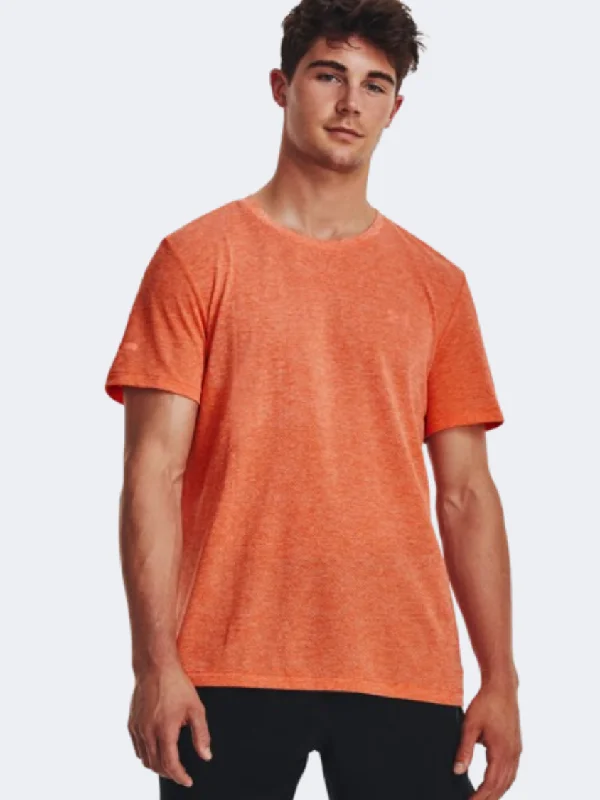 Under Armour Seamless Stride Men Running T-Shirt Dark Tangerine