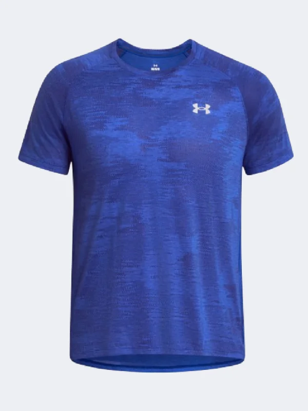 Under Armour Streaker Speedcamo Men Running T-Shirt Royal/Reflective