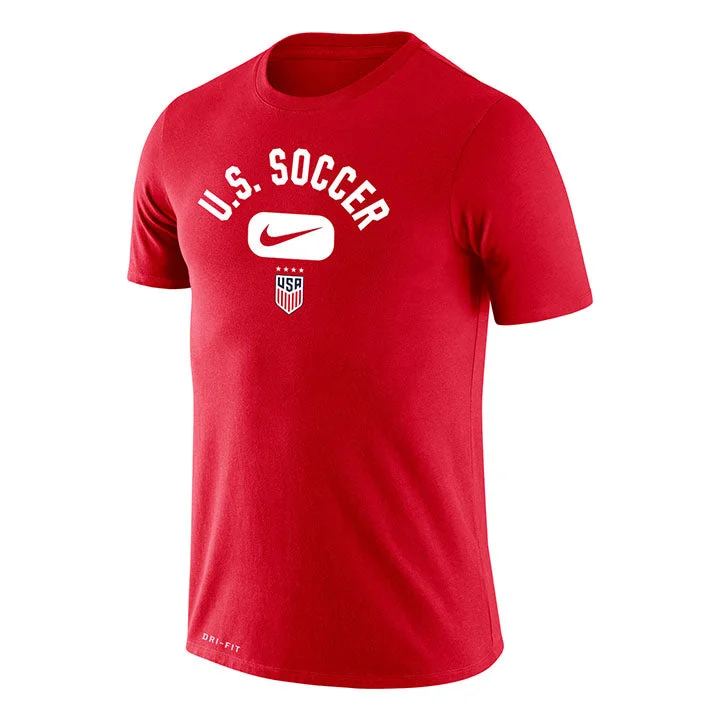 Men's Nike USWNT Arch Dri-Fit Red Tee