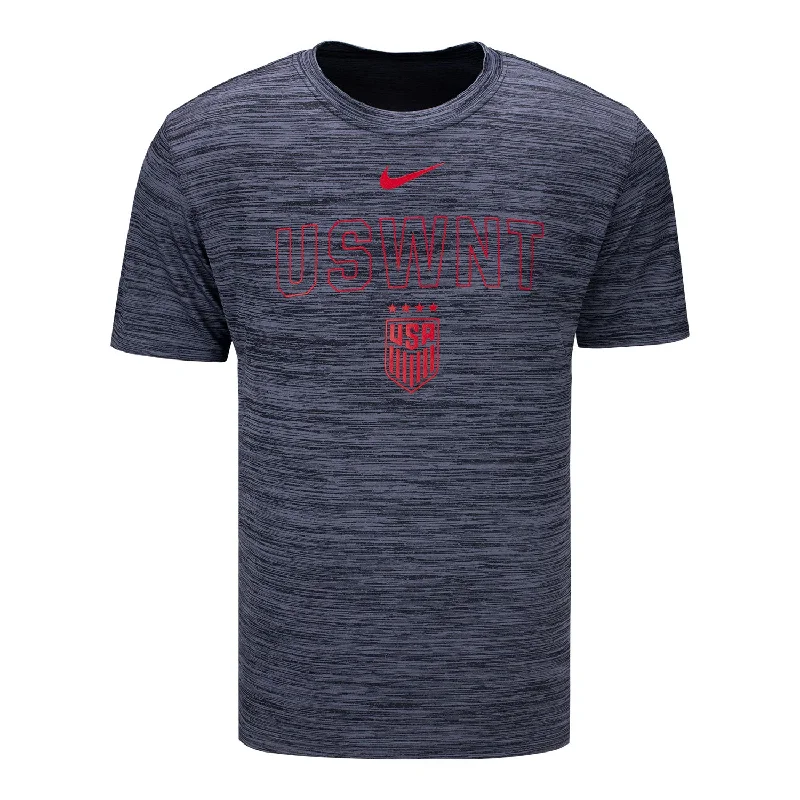 Men's Nike USWNT Velocity Heathered Black Tee