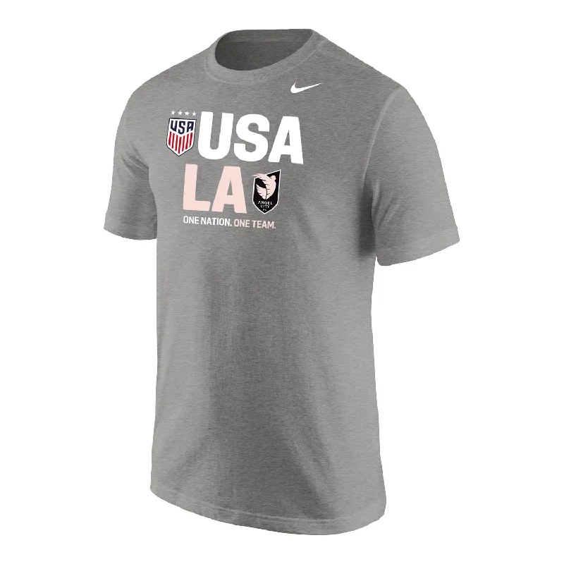 Unisex Nike Angel City x USWNT Grey Tee