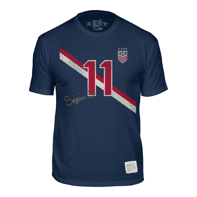 Men's Retro Brand USWNT Vintage Smith Navy Tee