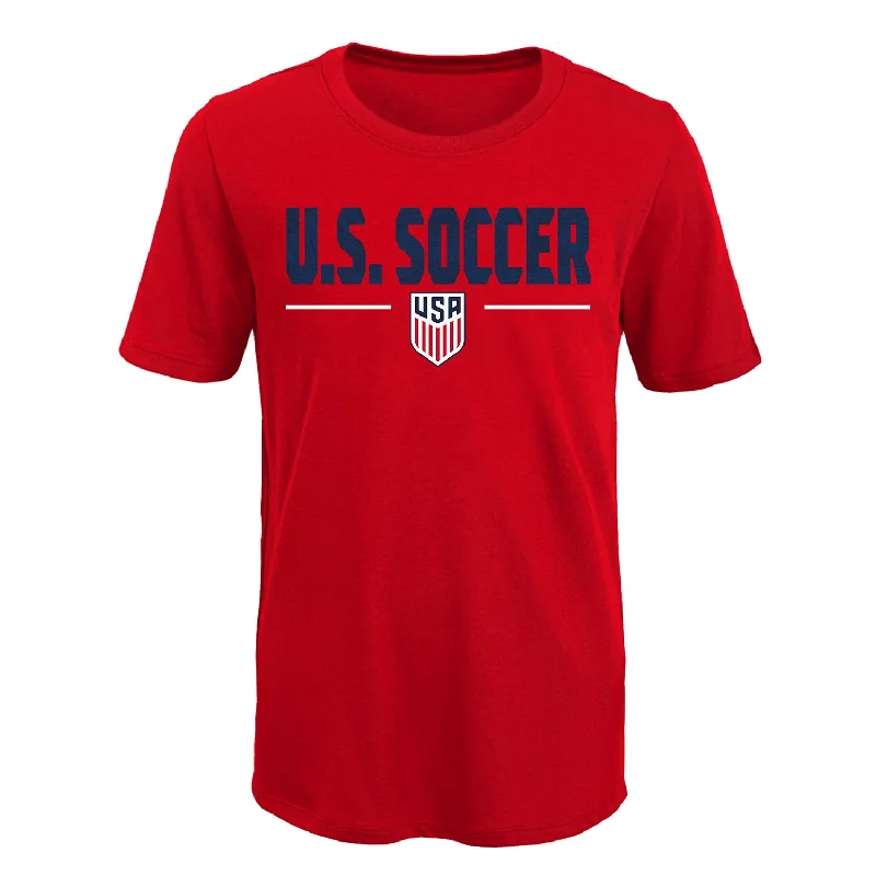 Youth Outerstuff USWNT Ultra Defender Red Tee