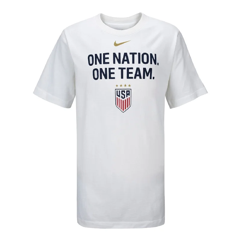 Youth Nike USWNT One Nation One Team White Tee