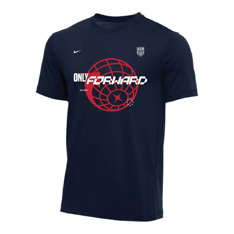 Men's Nike Only Forward Global Navy Tee