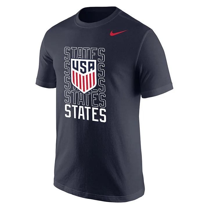 Men's Nike USMNT Repeat States Navy Tee