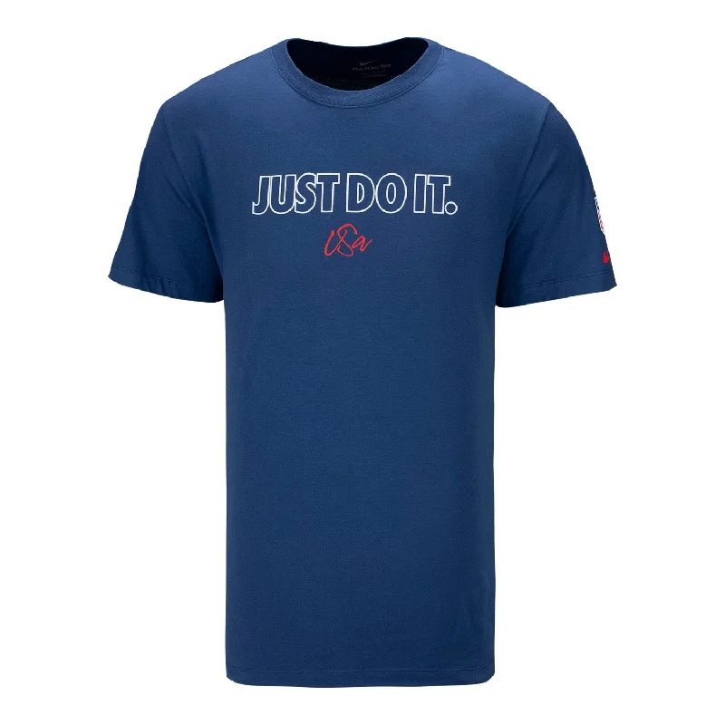 Men's Nike USA Just Do It Navy T-Shirt