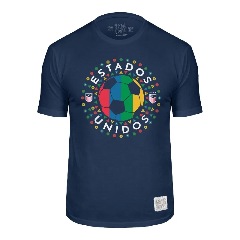 Unisex Original Retro Brand Hispanic Heritage Navy Tee