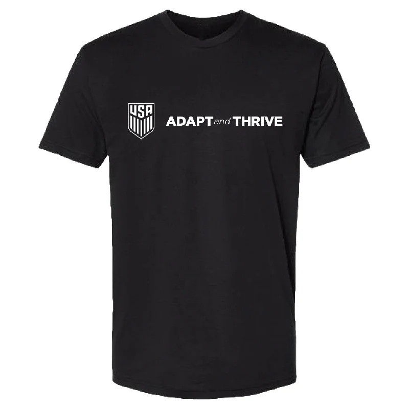 Unisex ENT Adapt and Thrive Black Tee