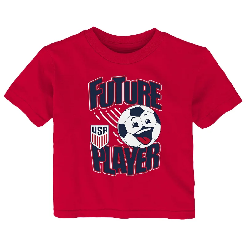 Infant Outerstuff USMNT Future Soccer Player Red Tee