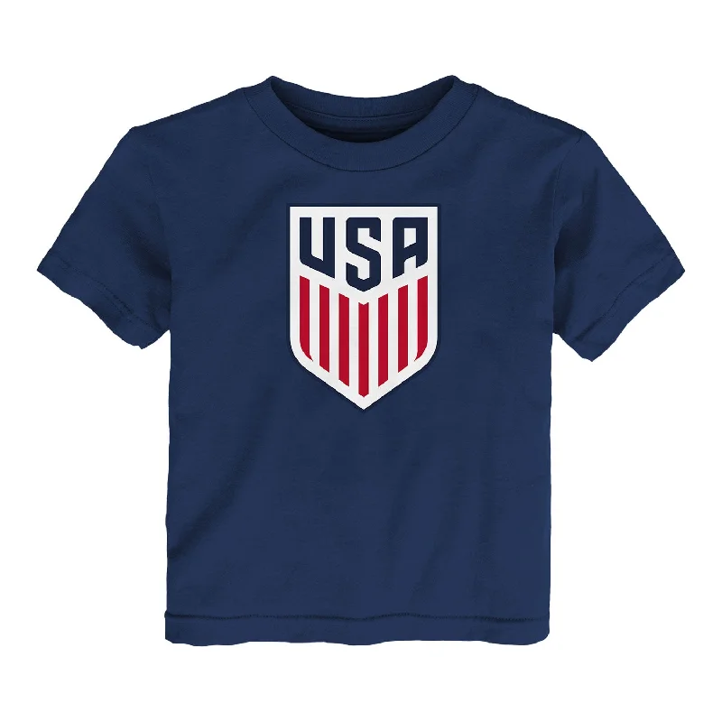 Infant Outerstuff USMNT Crest Logo Navy Tee