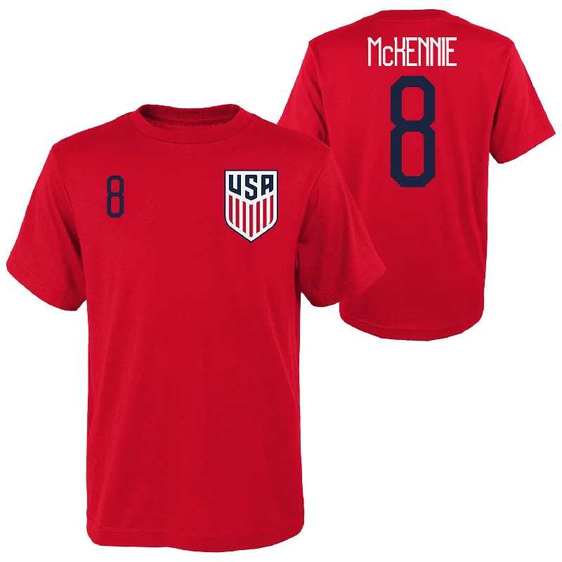 Youth Outerstuff USMNT McKennie 8 Red Tee