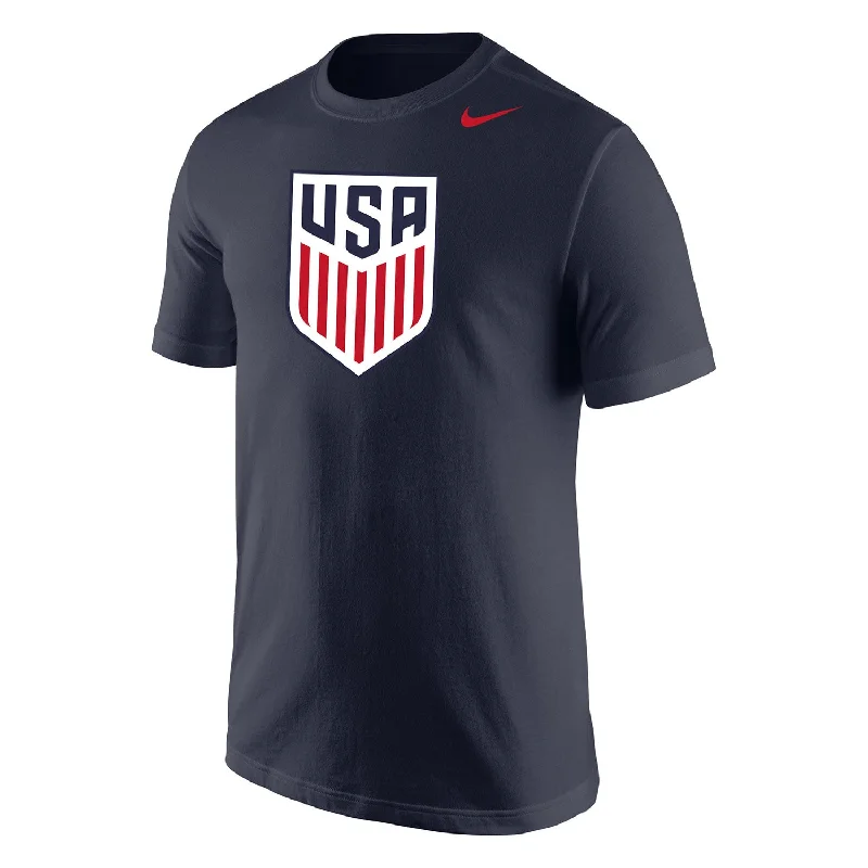 Youth Nike USMNT Crest Navy Tee