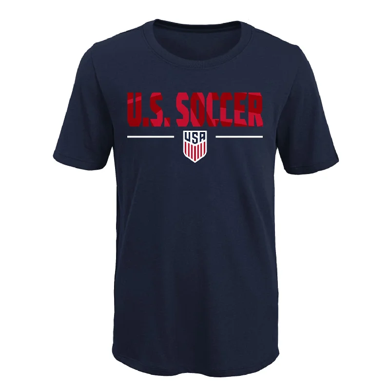 Youth Outerstuff USMNT Ultra Defender Navy Tee